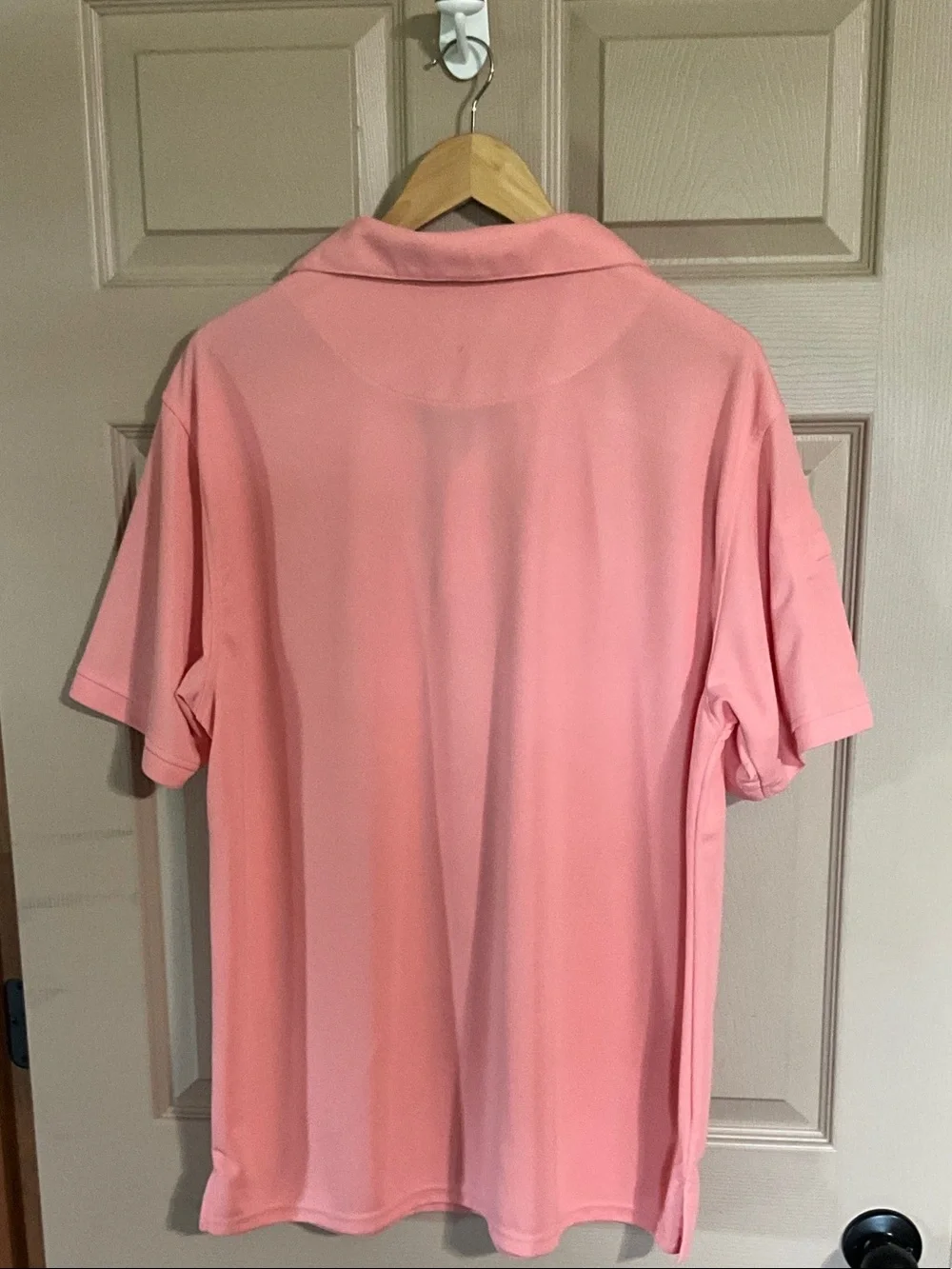 adidas Men’s Light Pink Polo Shirt